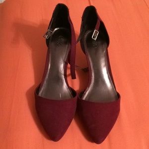 Heels (burgundy- wine)